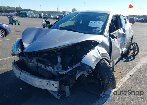 2019 Toyota C-Hr Le from USA, damaged, VIN JTNKHMBX7K1018670